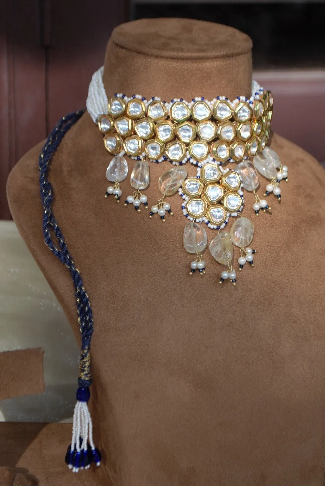 Multicolor Choker Set Amaltas Kundankari