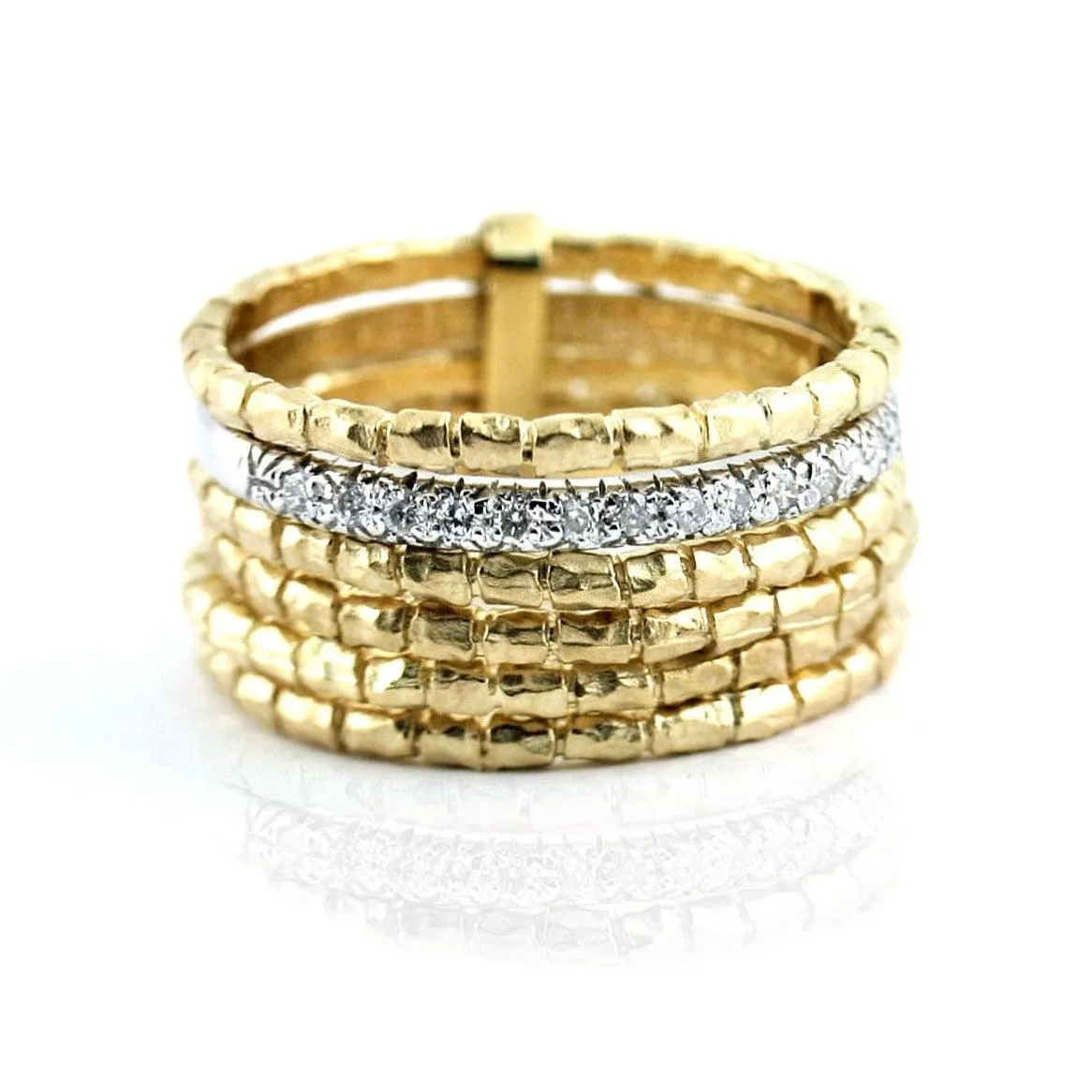 Multiple Band Gold Ring