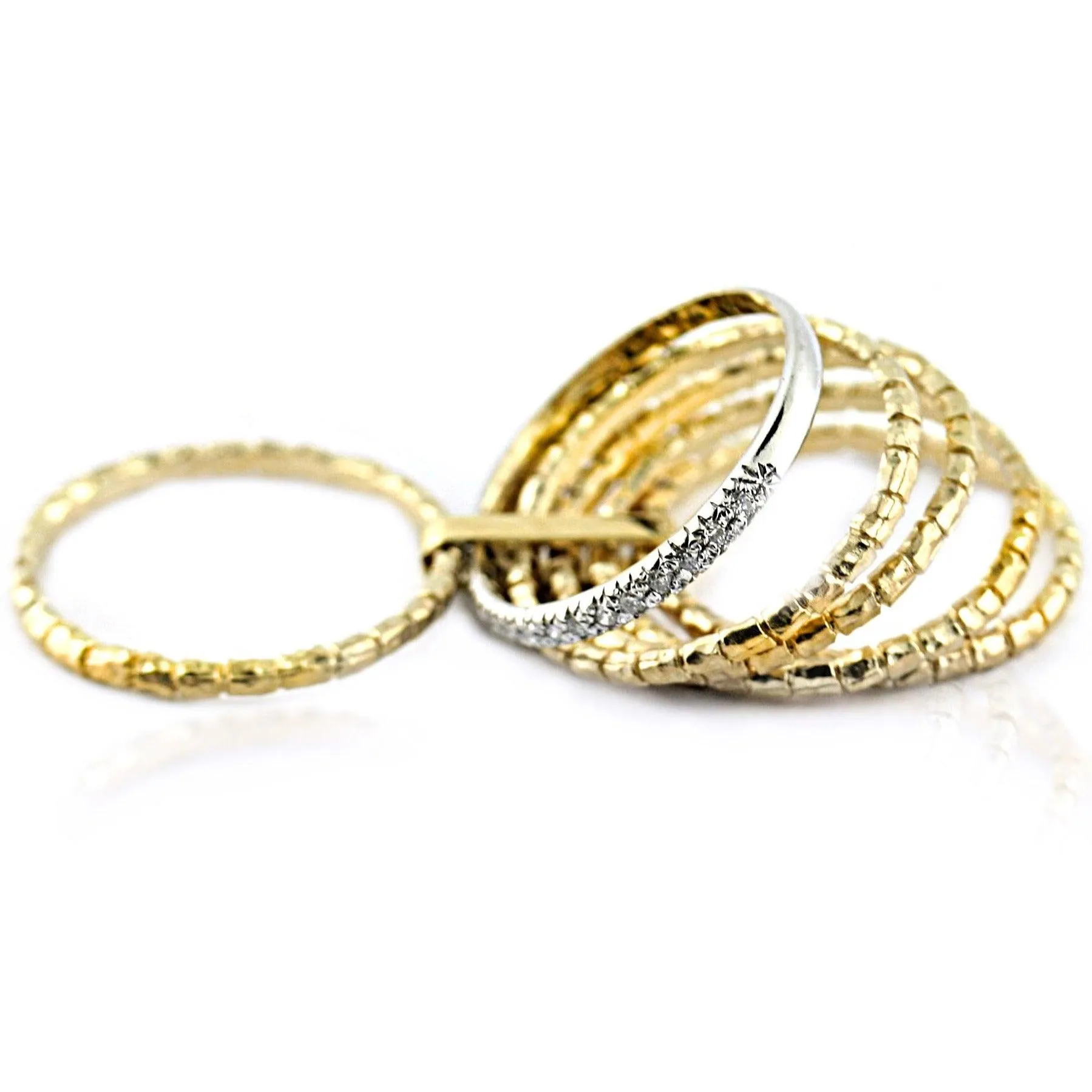 Multiple Band Gold Ring