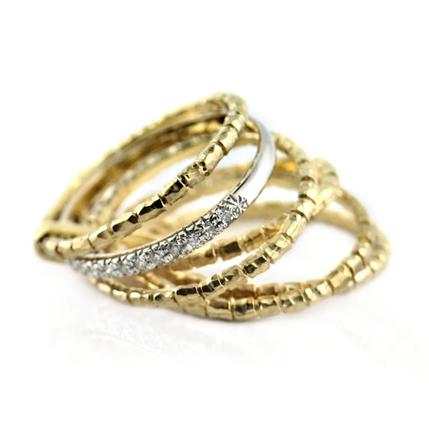 Multiple Band Gold Ring