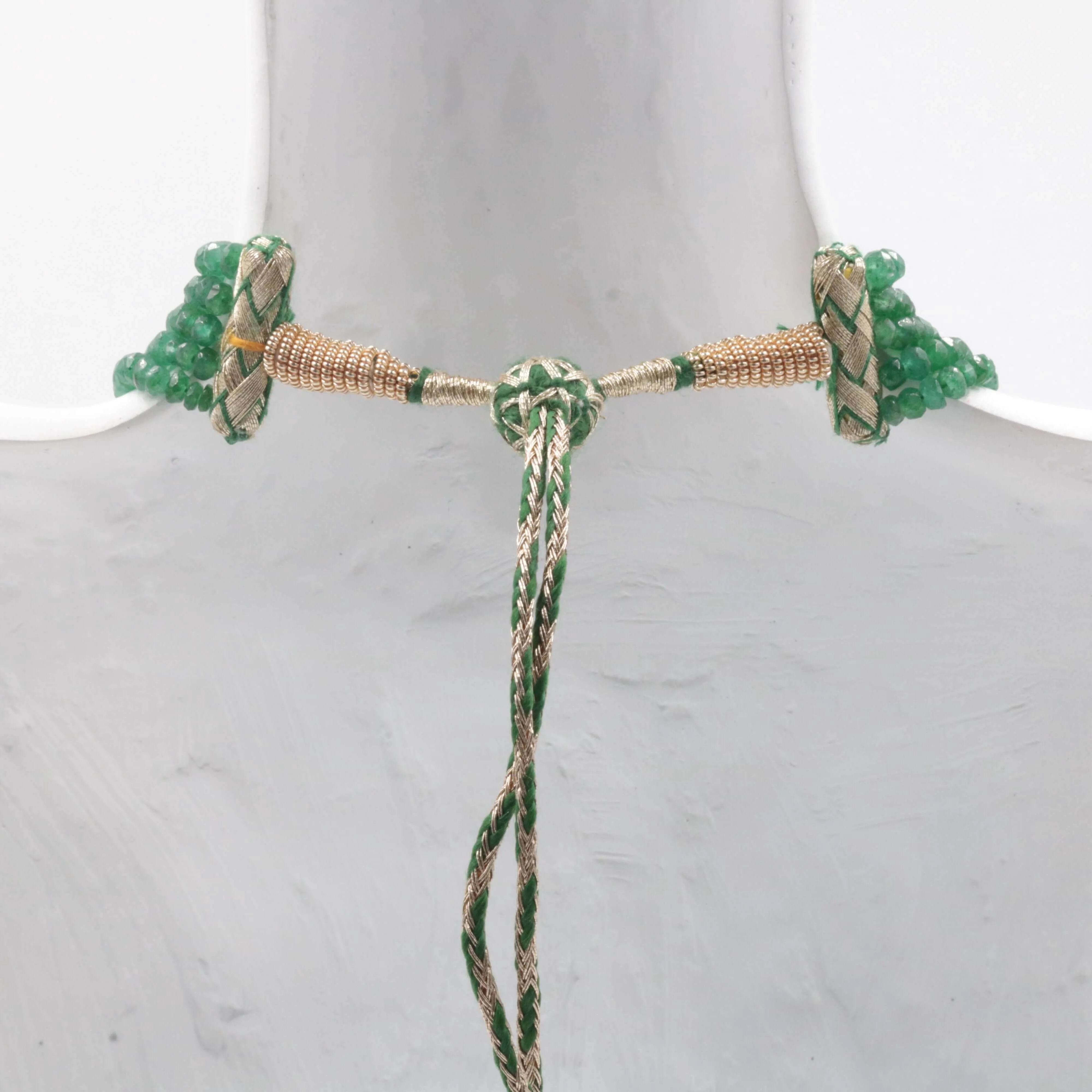 Natural Emerald Gemstone Beaded Necklace Green Necklace Necklace Beads Green Gemstone beads Genuine stone beads SKU:113225,113226,113227,113313