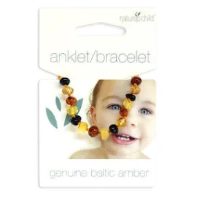 Nature's Child- Amber Bracelet/Anklet