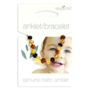 Nature's Child- Amber Bracelet/Anklet