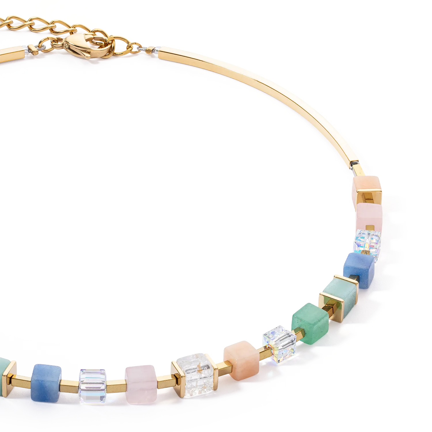 Necklace Precious Classic Cubes multicolour-gentle