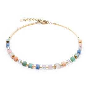 Necklace Precious Classic Cubes multicolour-gentle