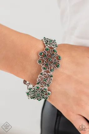 Paparazzi Bracelet ~ Regal Recognition - Green