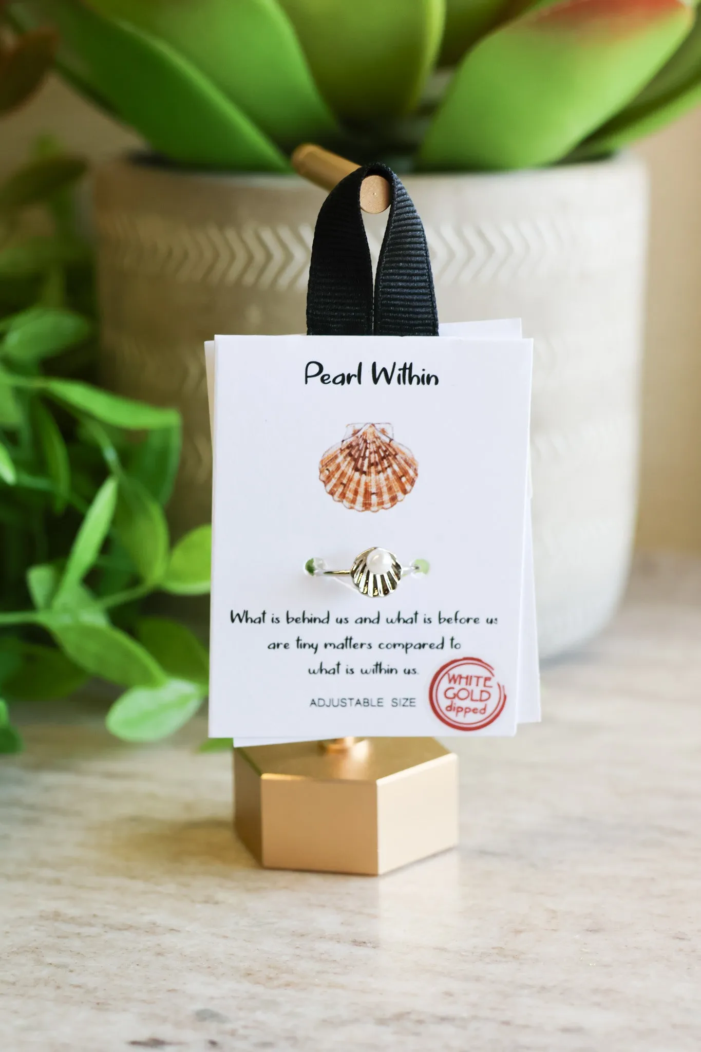 Pearl Within Ring
