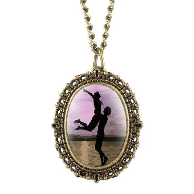 Pendant Watch - Close links
