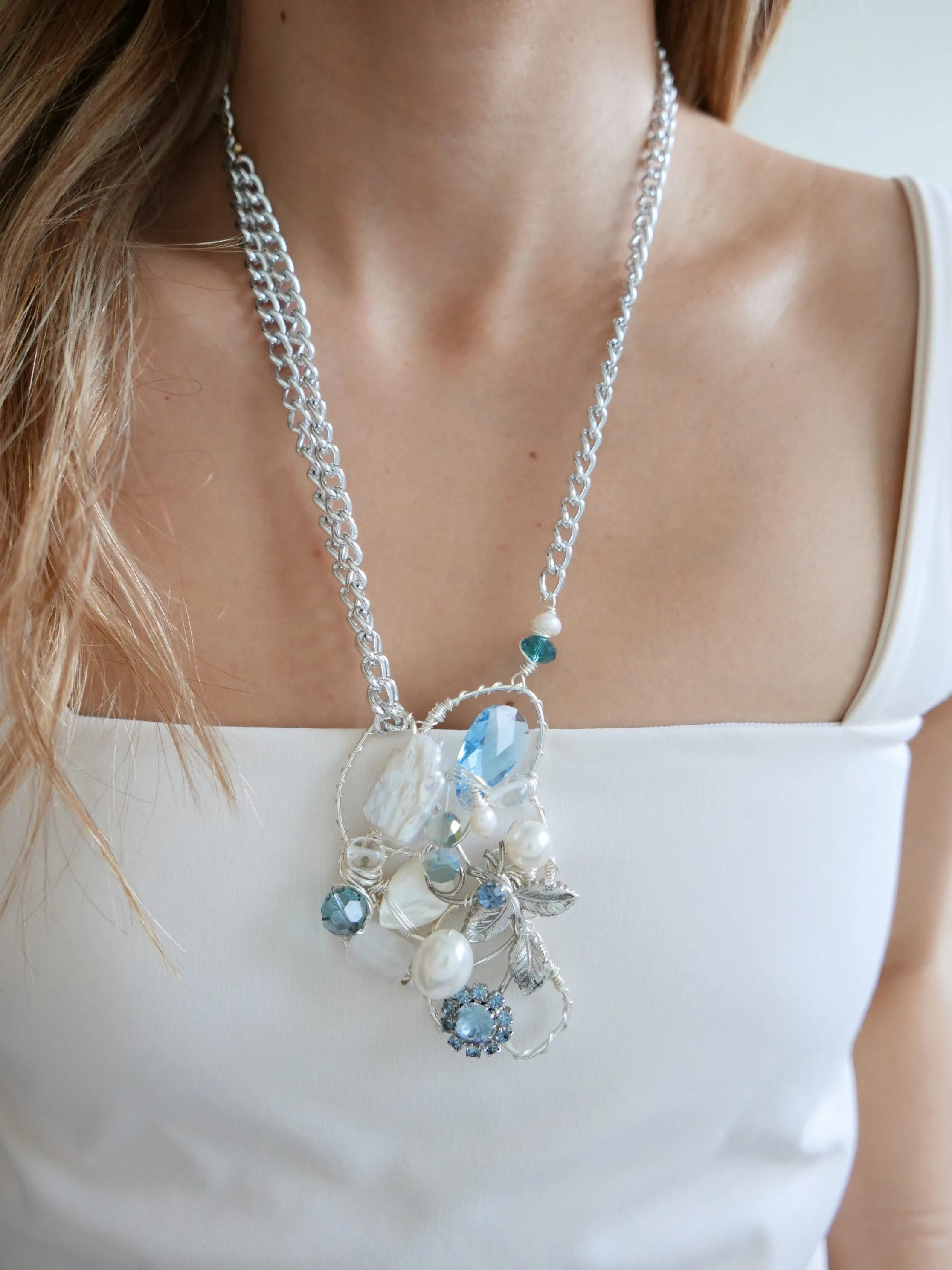 Pollen Silver Lining Necklace