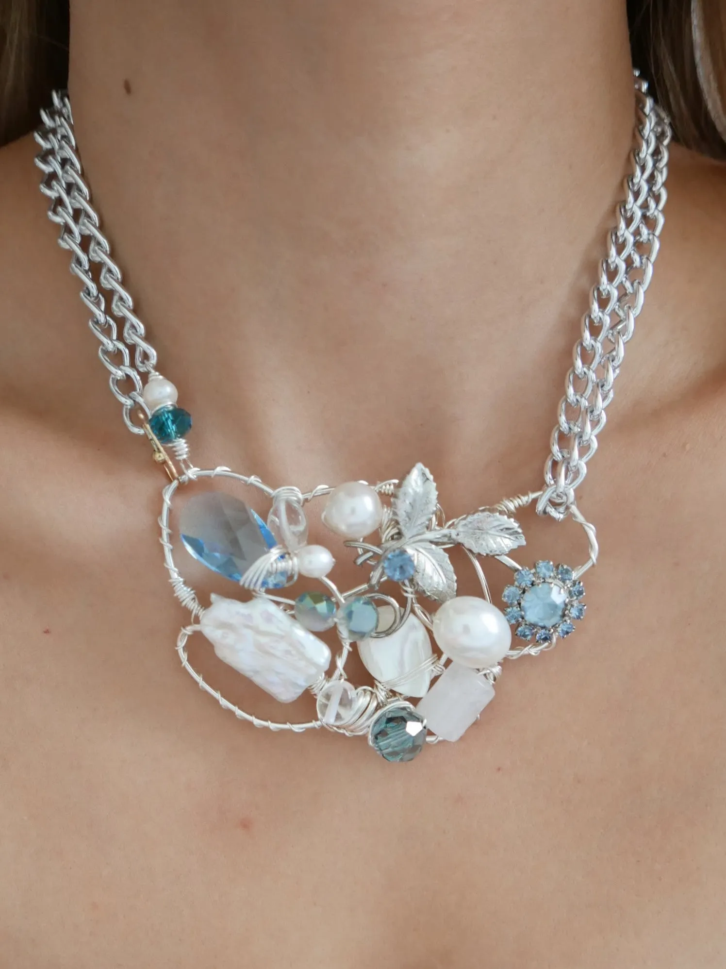 Pollen Silver Lining Necklace