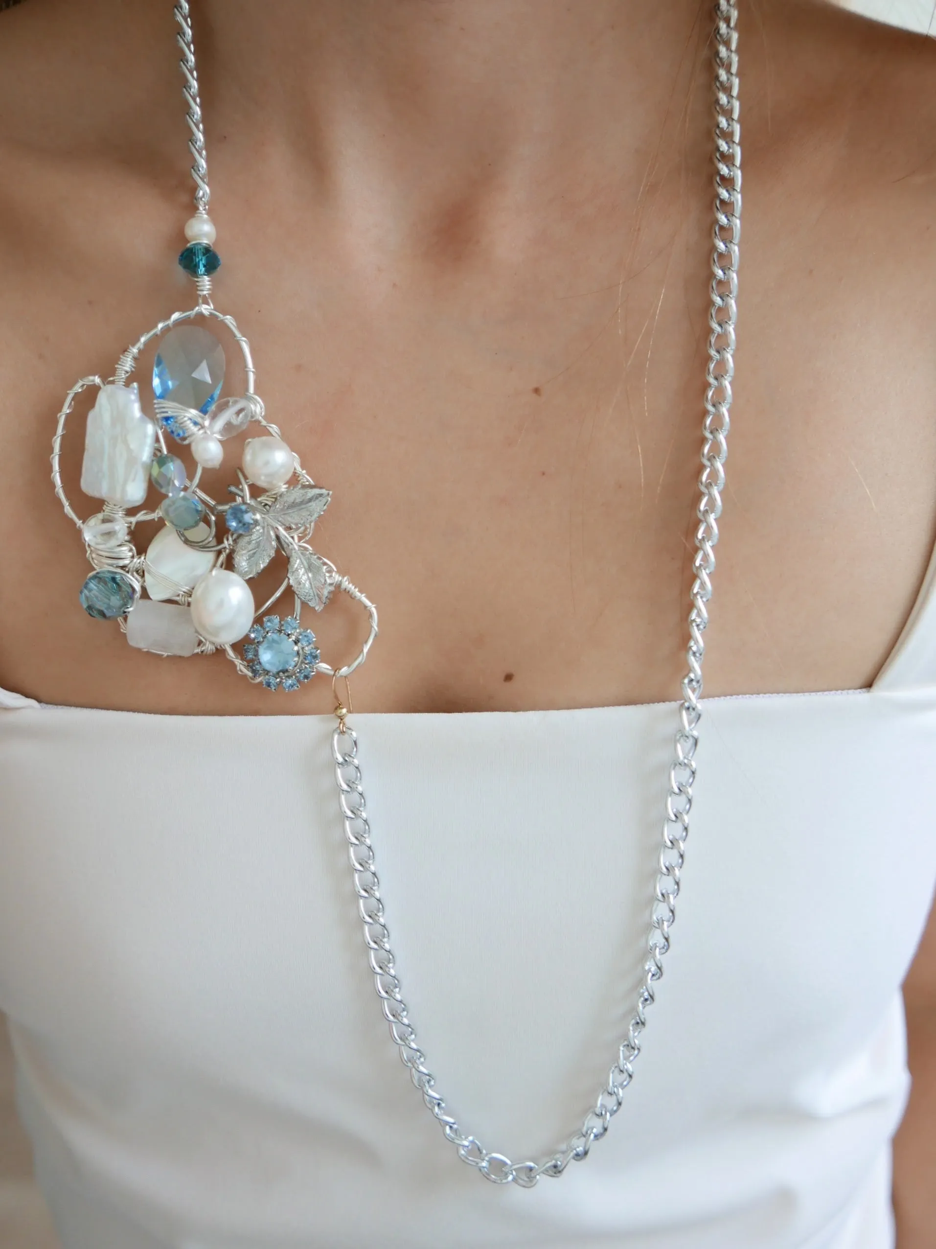 Pollen Silver Lining Necklace