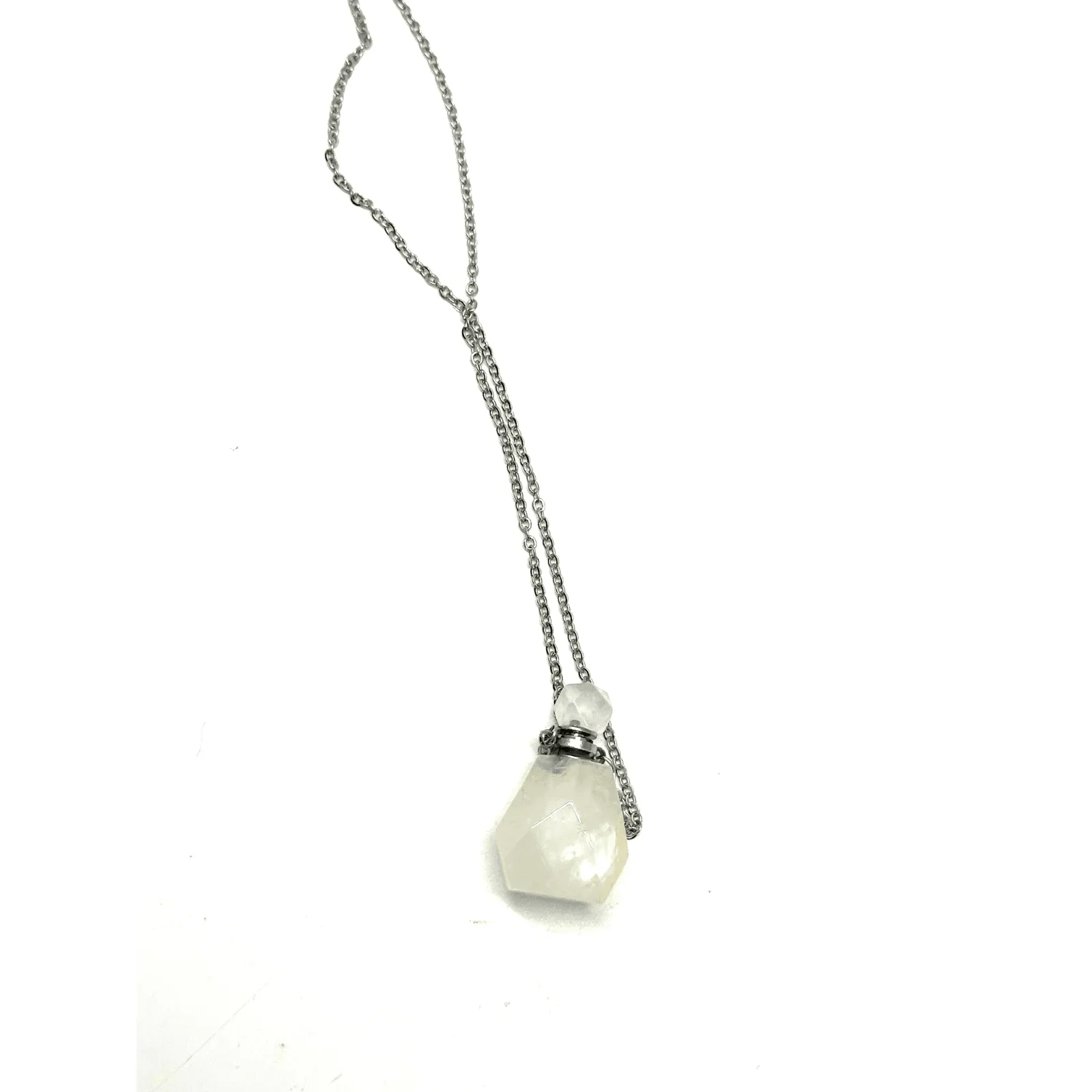 Potion Bottle Necklace: Quartz