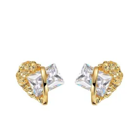 Pre Order:  Geometric Zircon Earrings