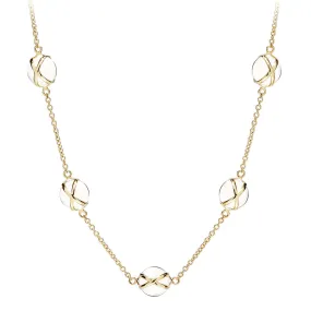 Prima Crystal Quartz 16 to 18-Inch Classic Chain Necklace