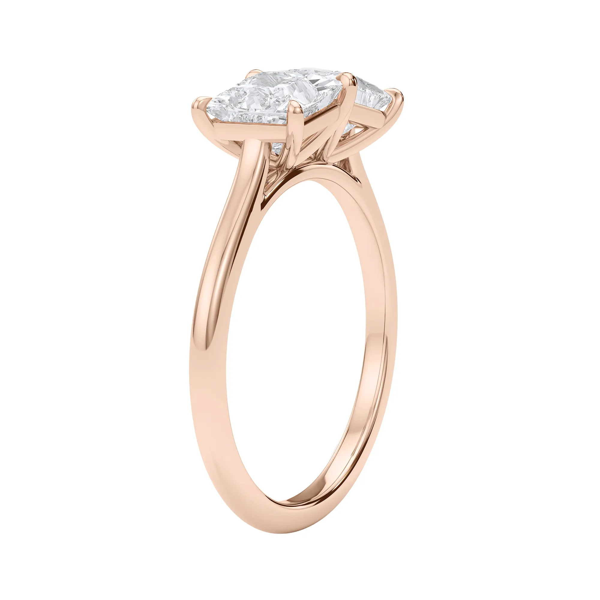Princess Twin Diamond Ring