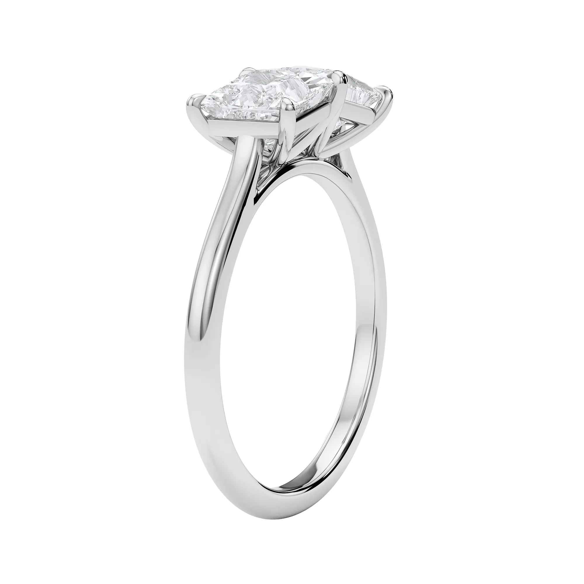 Princess Twin Diamond Ring