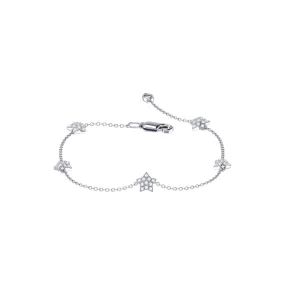 Radiant Aspirations Diamond Bracelet in Sterling Silver