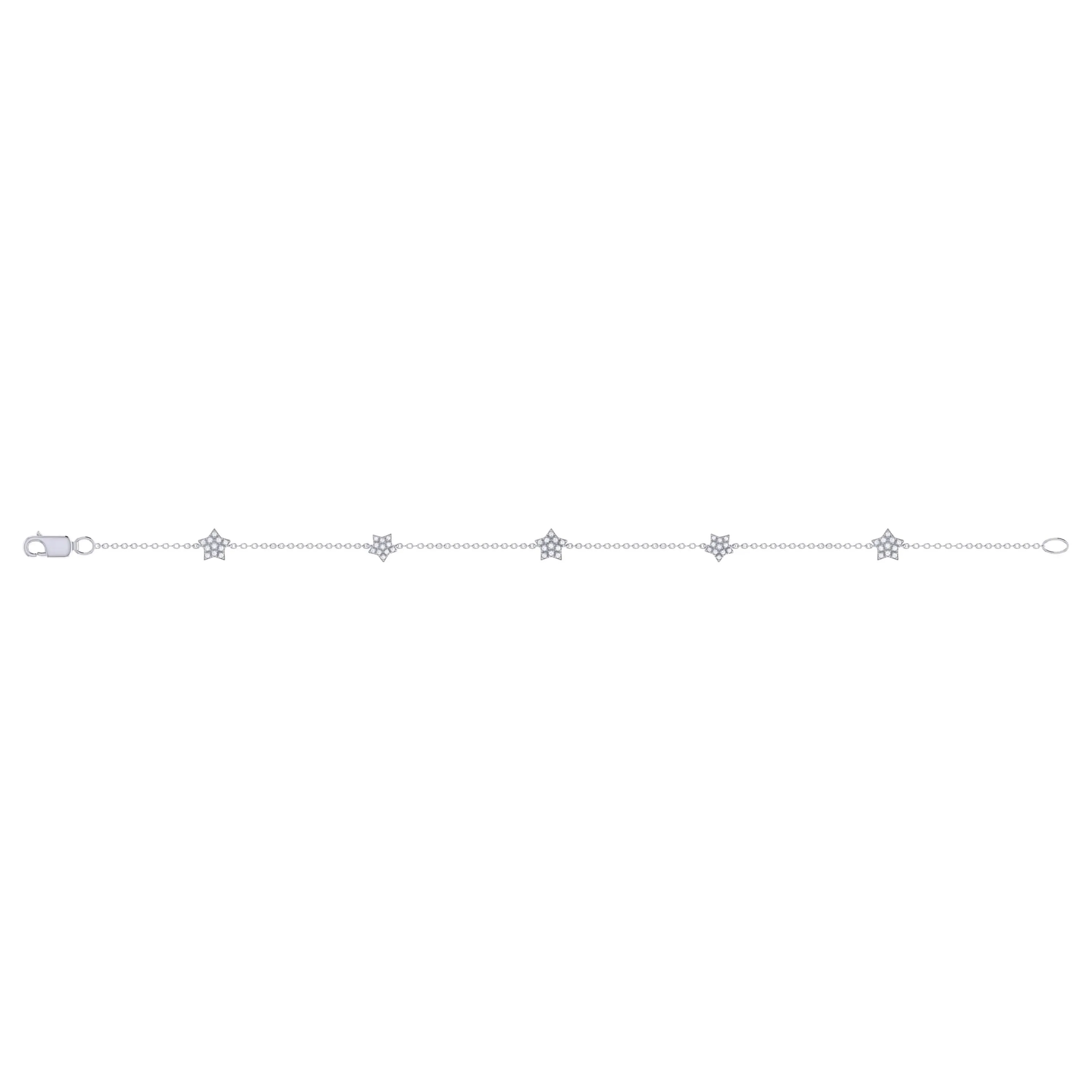 Radiant Aspirations Diamond Bracelet in Sterling Silver