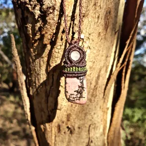 Rhodonite necklace