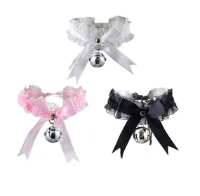 Ribbon Choker with Bell