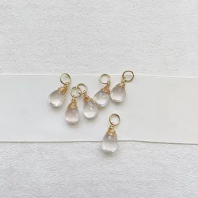 Rose Quartz Charm