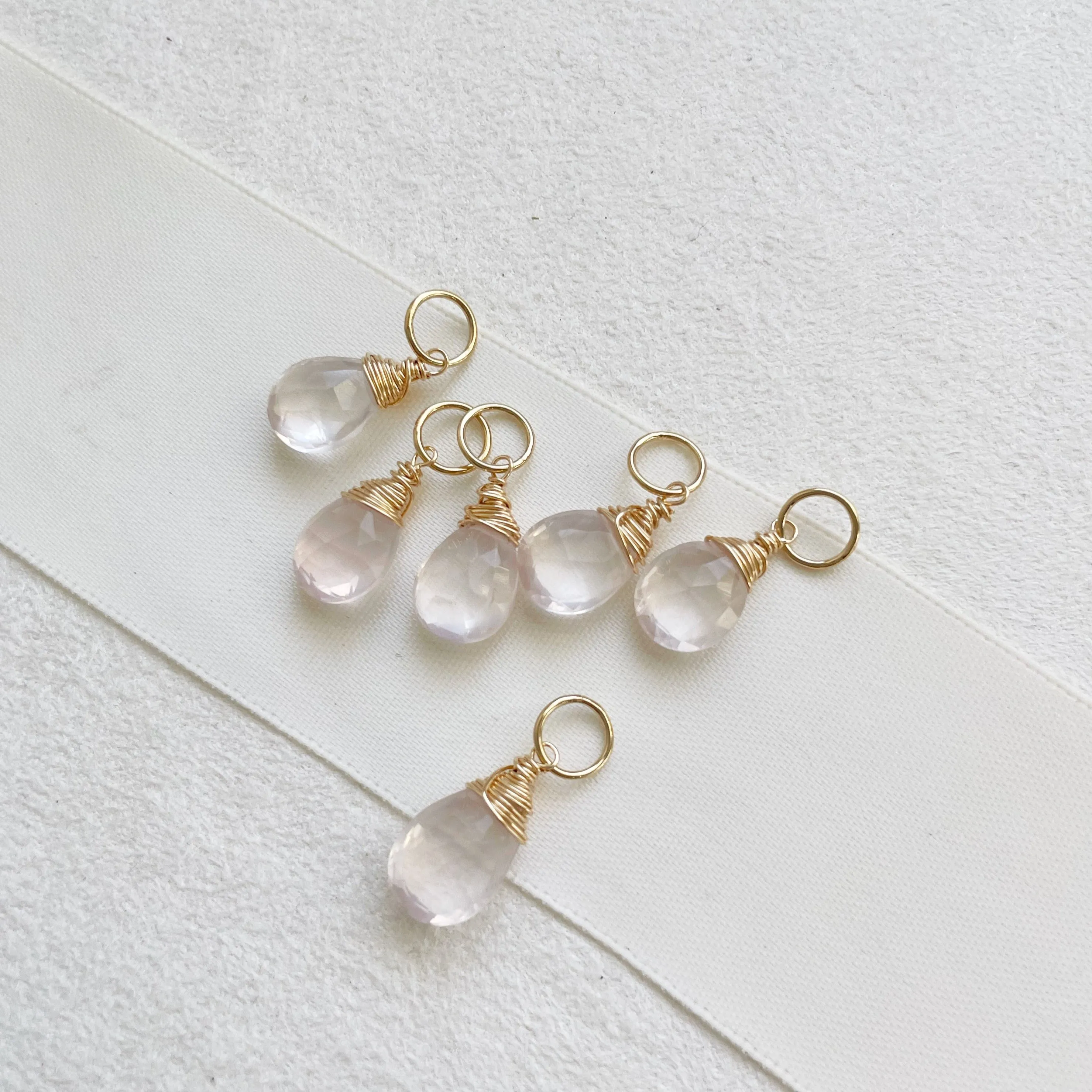 Rose Quartz Charm