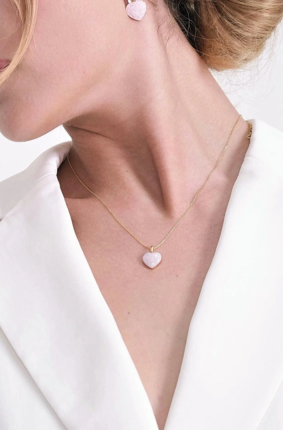 Rose Quartz Gemstone Necklace