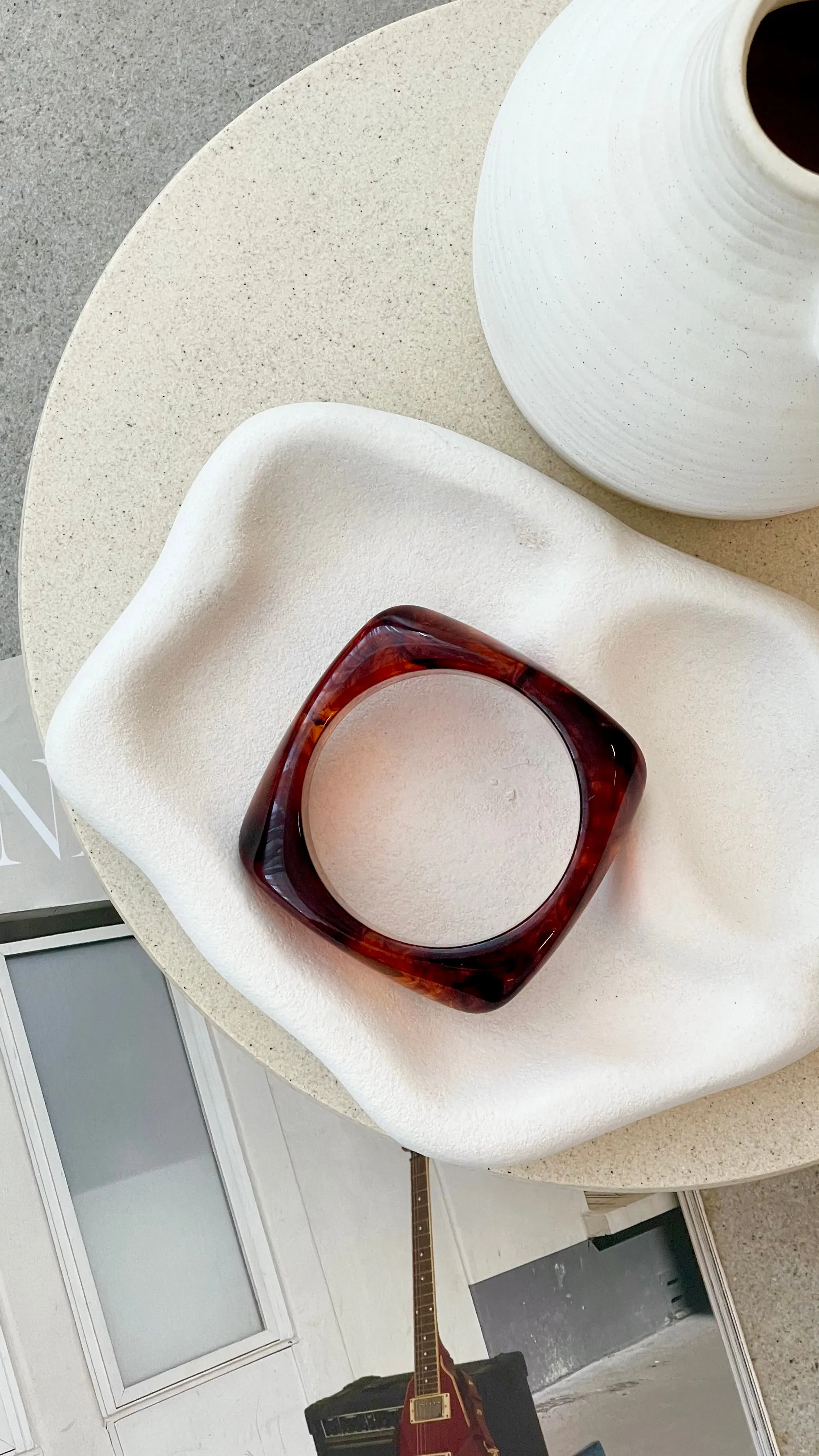 Salazar Bangle - Rum Resin