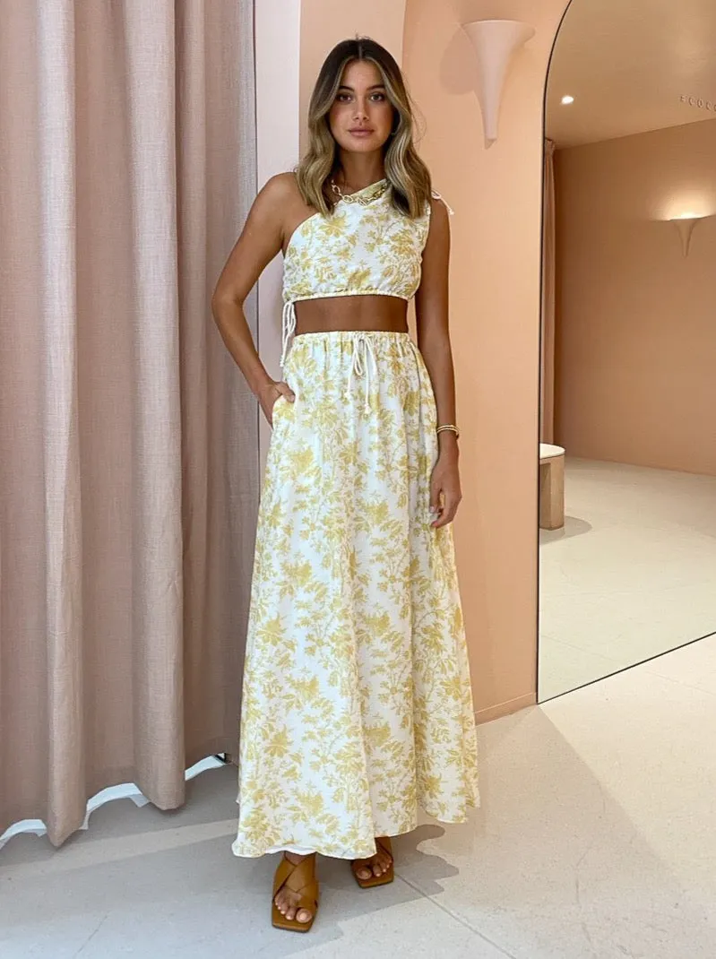 Sir Clementine One Shoulder Top in Ivory Clementine