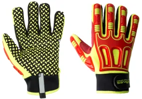 Snakes Impact Anti-Vibe Cut 5 Resistant Glove  G409R