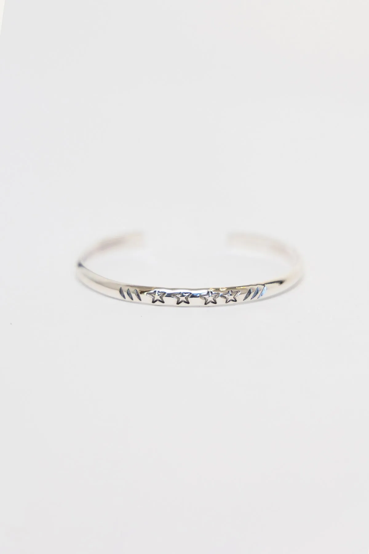 Stamp Bangle - Stars