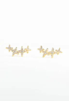 Star Gazing Crawler Earrings