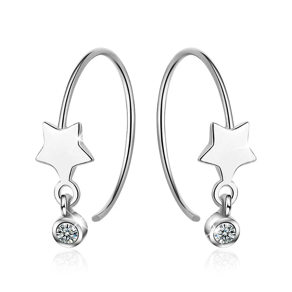 Stargazer Hoop Earrings