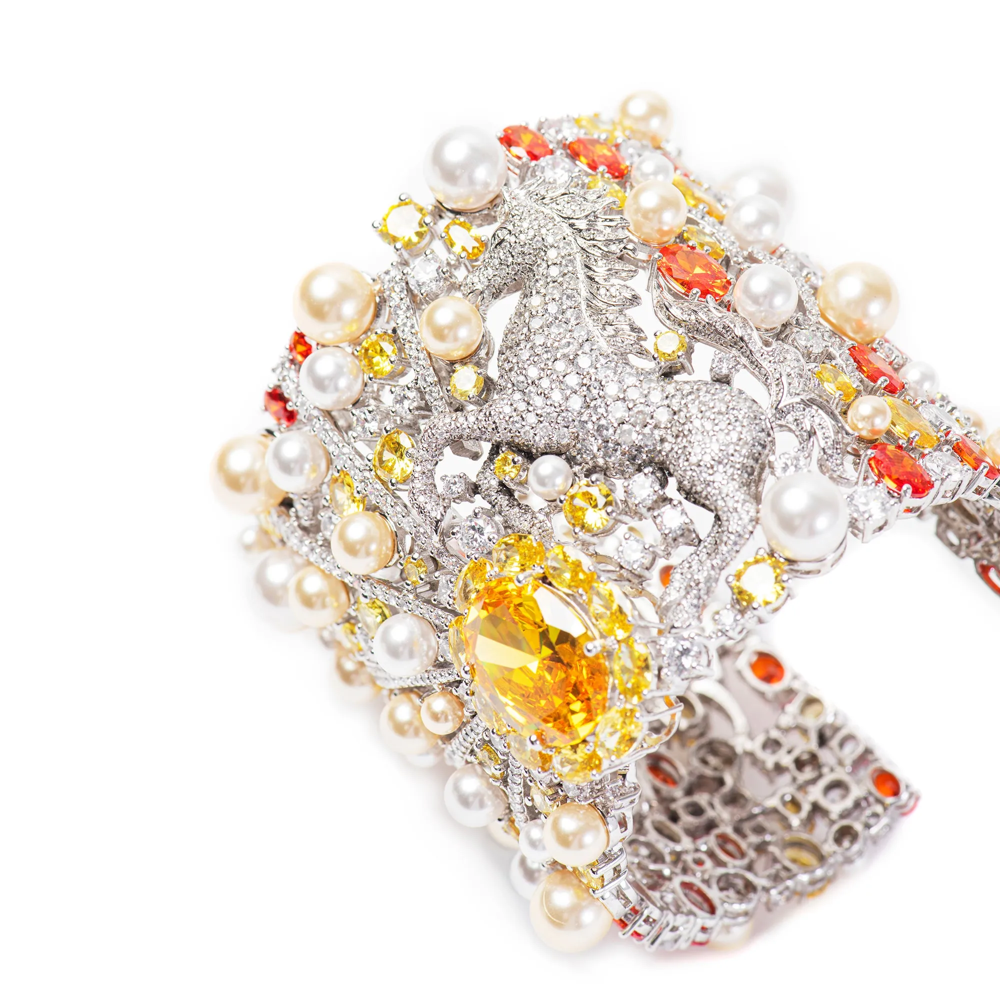 The Gladiatrix 92.5 Silver Bracelet