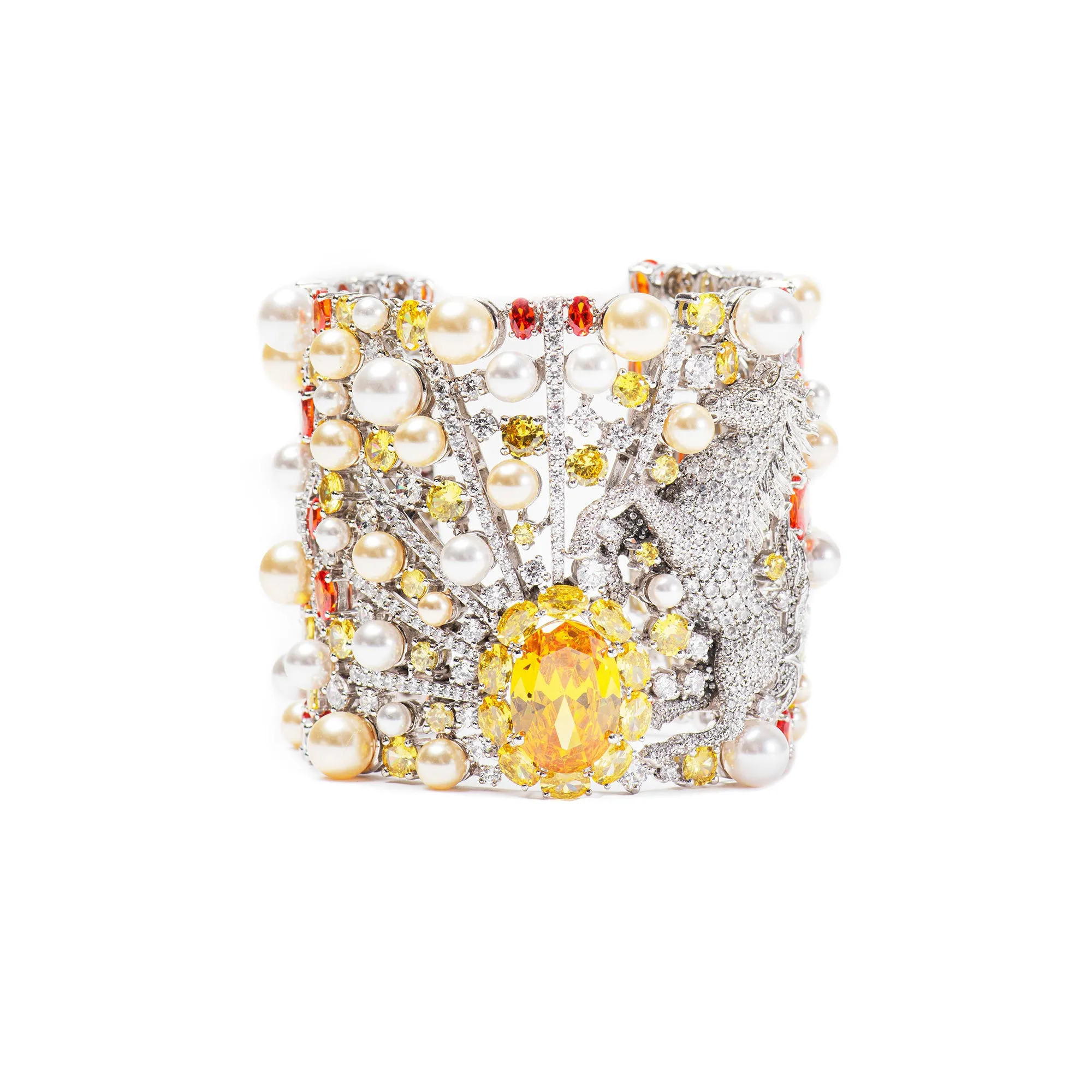 The Gladiatrix 92.5 Silver Bracelet