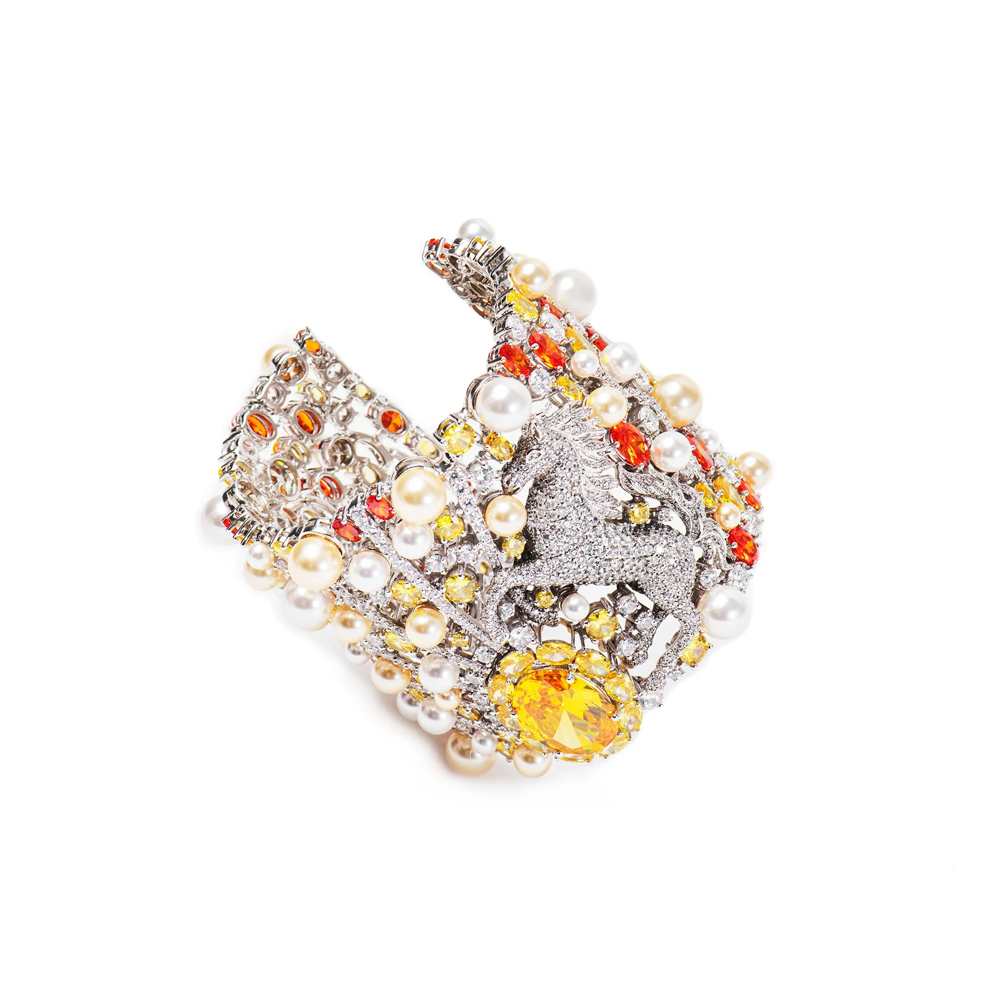 The Gladiatrix 92.5 Silver Bracelet