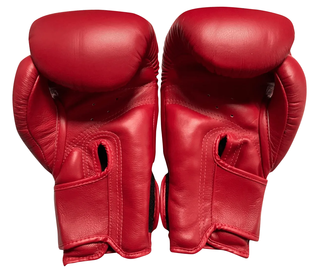 Top King Boxing Gloves Ultimate Velcor TKBGUV No Air Red