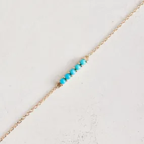 Turquoise Bar Bracelet