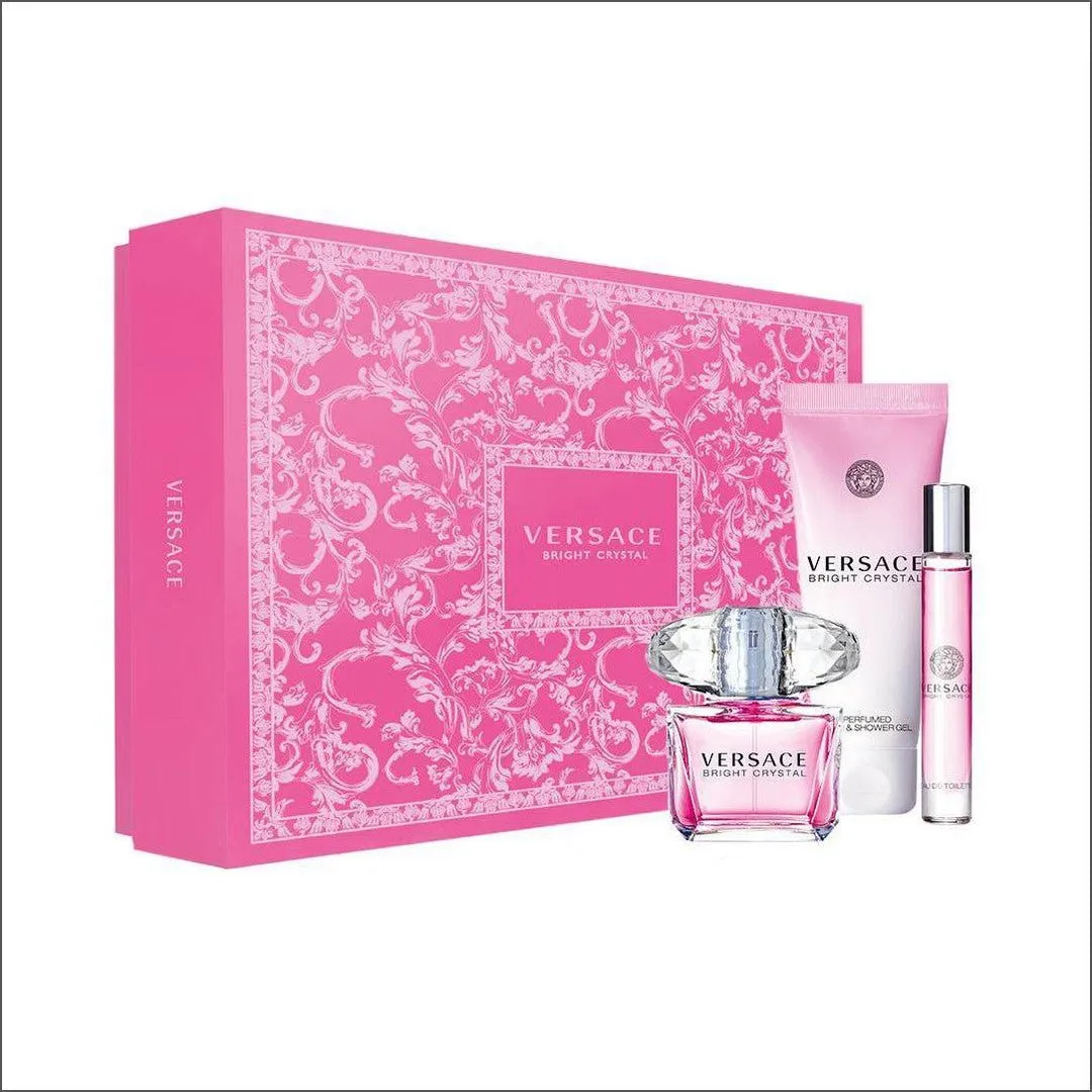 Versace Bright Crystal Eau de Toilette 90ml Gift Set