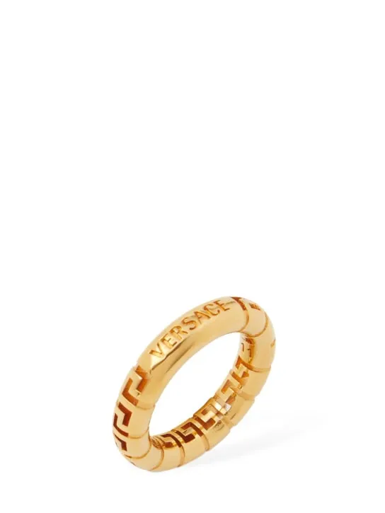 Versace   Greek motif ring 