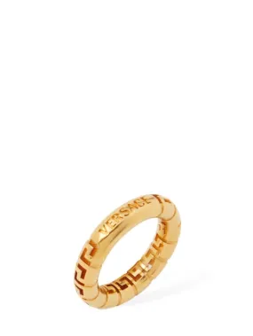 Versace   Greek motif ring 